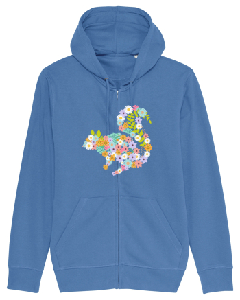 Squirrel Flower Bright Blue