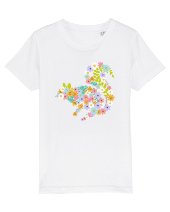 Squirrel Flower White