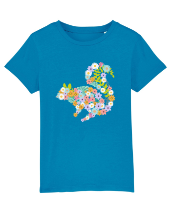 Squirrel Flower Azur