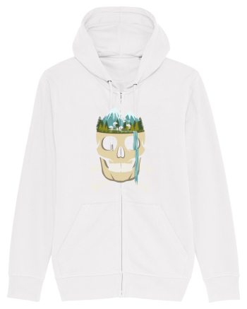 Skull Waterfall White