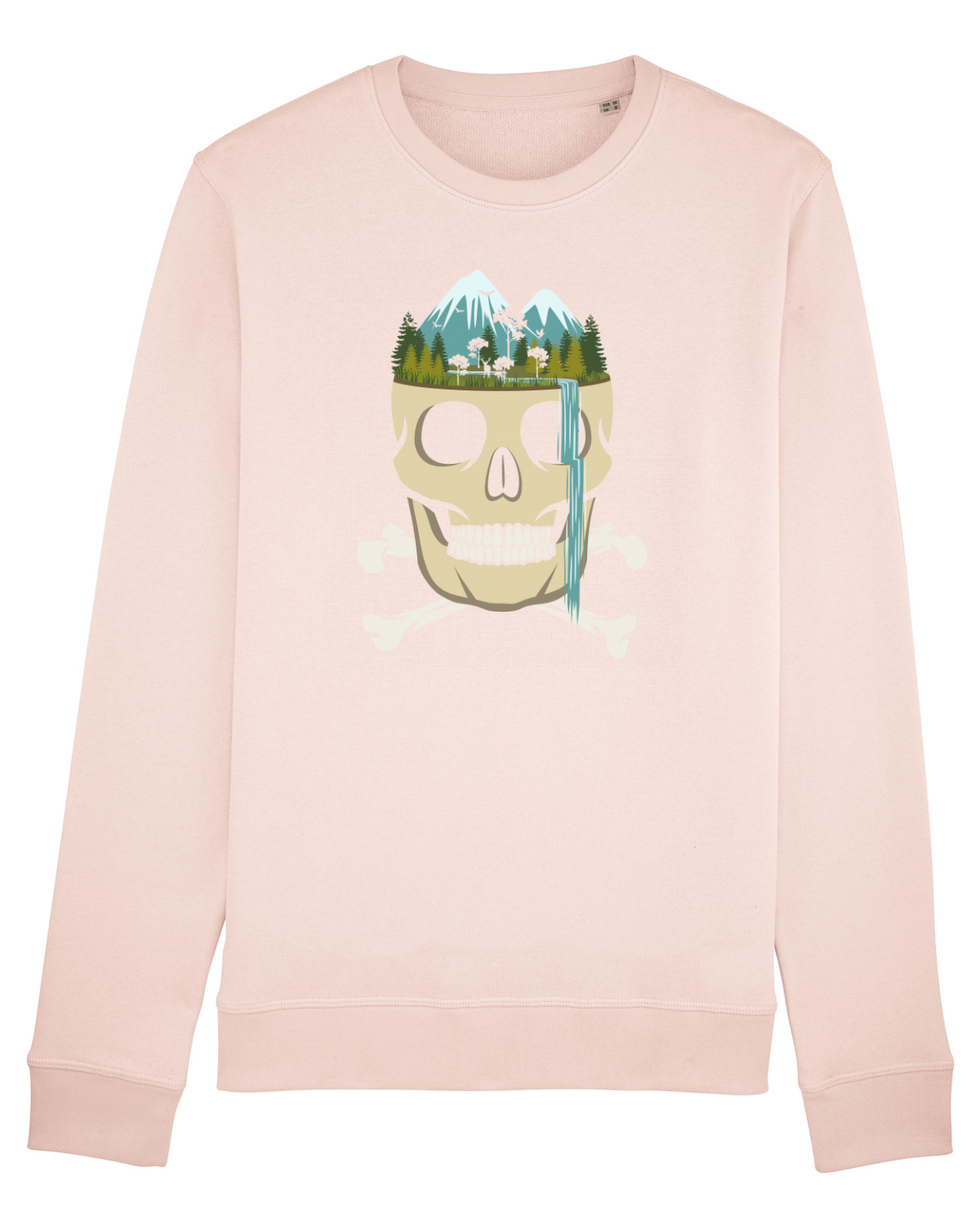 Bluză mânecă lungă Unisex Rise Candy Pink