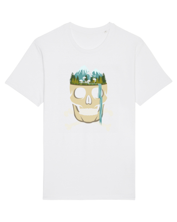 Skull Waterfall White