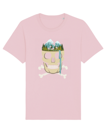 Skull Waterfall Cotton Pink