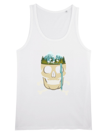 Skull Waterfall White