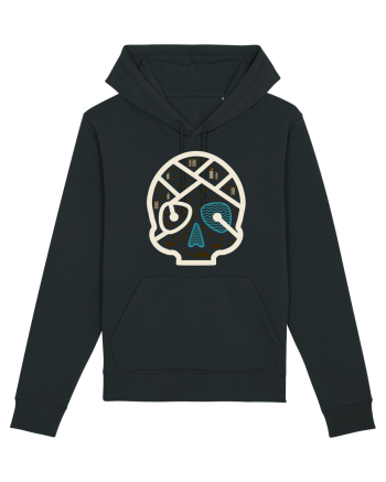 Skull Map Black