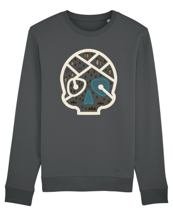 Skull Map Anthracite