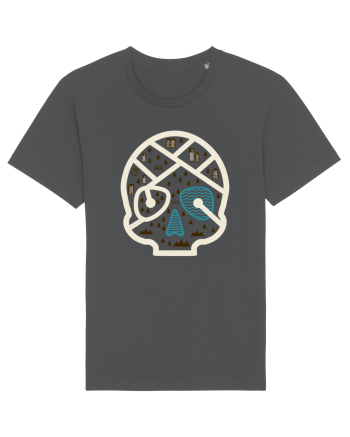 Skull Map Anthracite