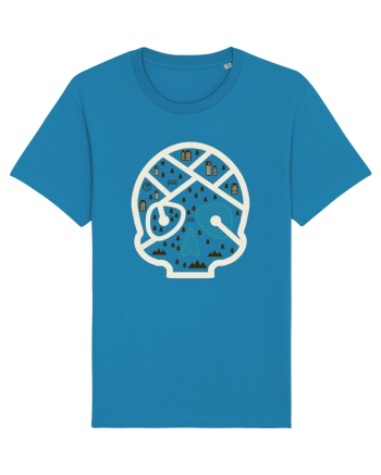 Skull Map Azur