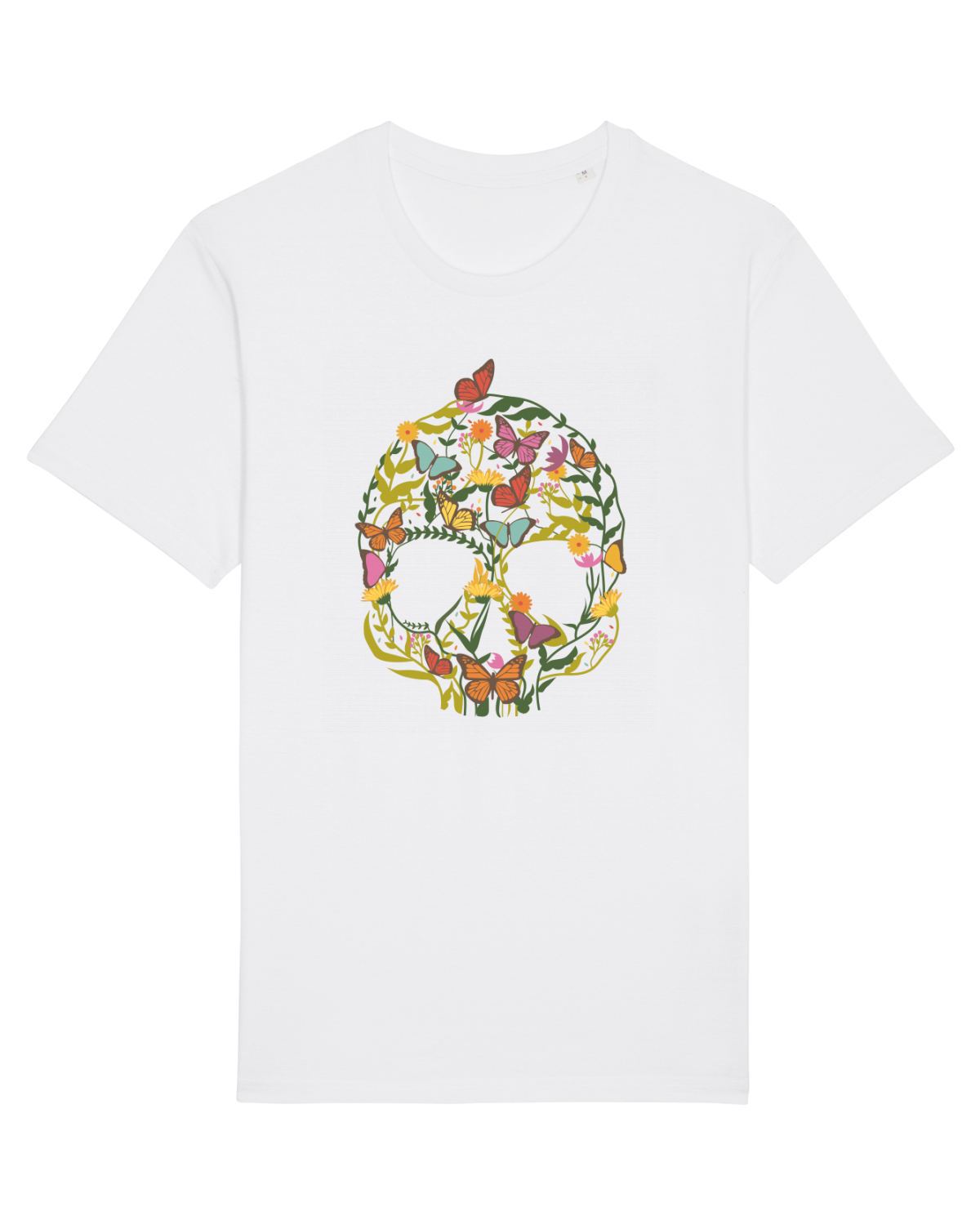 Tricou mânecă scurtă Unisex Rocker White