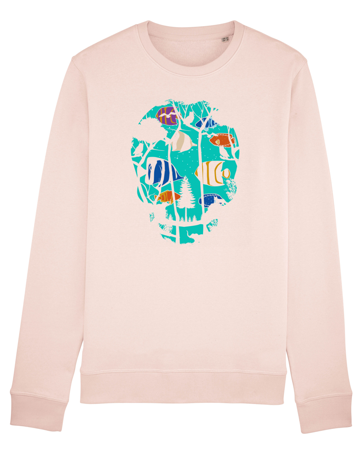 Bluză mânecă lungă Unisex Rise Candy Pink