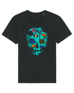 Skull Fish Tricou mânecă scurtă Unisex Rocker