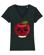 Skull Apple Tricou mânecă scurtă guler V Damă Evoker