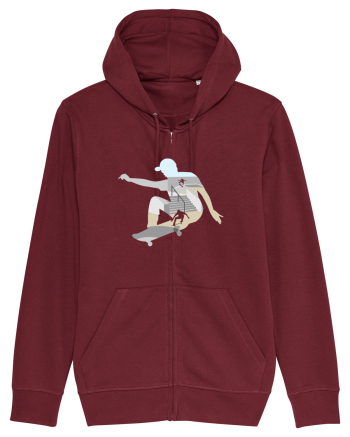 Skateboard Park Burgundy
