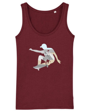 Skateboard Park Burgundy