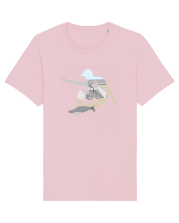Skateboard Park Cotton Pink