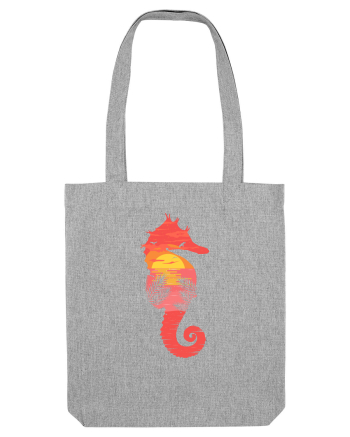 Sea Horse Beach Sunset Heather Grey