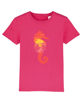 Sea Horse Beach Sunset Raspberry