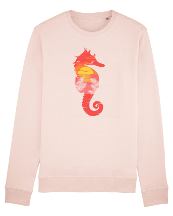 Sea Horse Beach Sunset Candy Pink