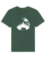 Cu Cortul în Pădure Tricou mânecă scurtă Unisex Rocker