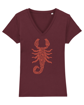 Electric Scorpion Burgundy