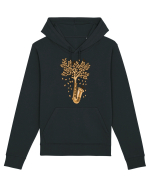 Autumn Saxophone Tree Hanorac Unisex Drummer