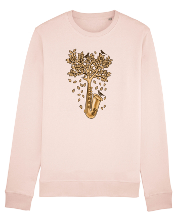 Autumn Saxophone Tree Candy Pink