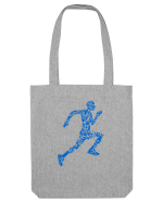 Blue Runner Sacoșă textilă