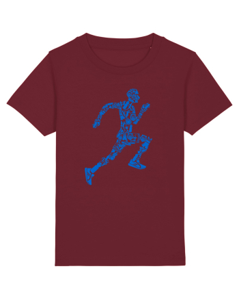 Blue Runner Burgundy