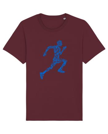 Blue Runner Burgundy
