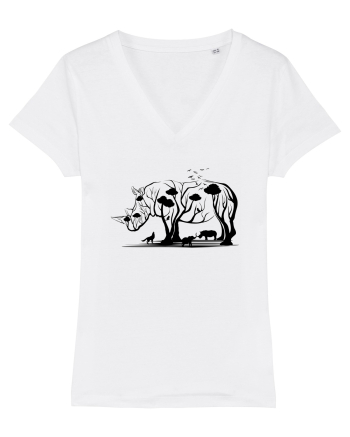 Rhino Tree White