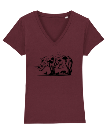 Rhino Tree Burgundy