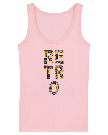 Retro Music Cotton Pink