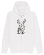 Rabbit Tree Hanorac cu fermoar Unisex Connector