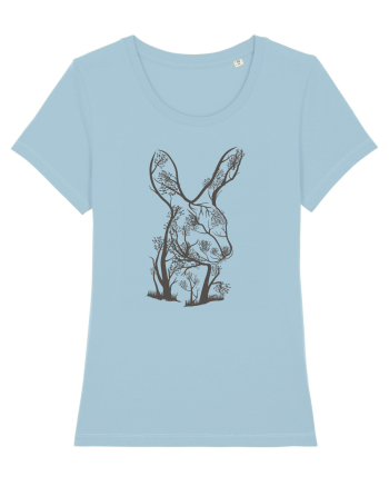 Rabbit Tree Sky Blue