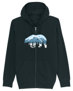 Alaska Pollar Bear Hanorac cu fermoar Unisex Connector