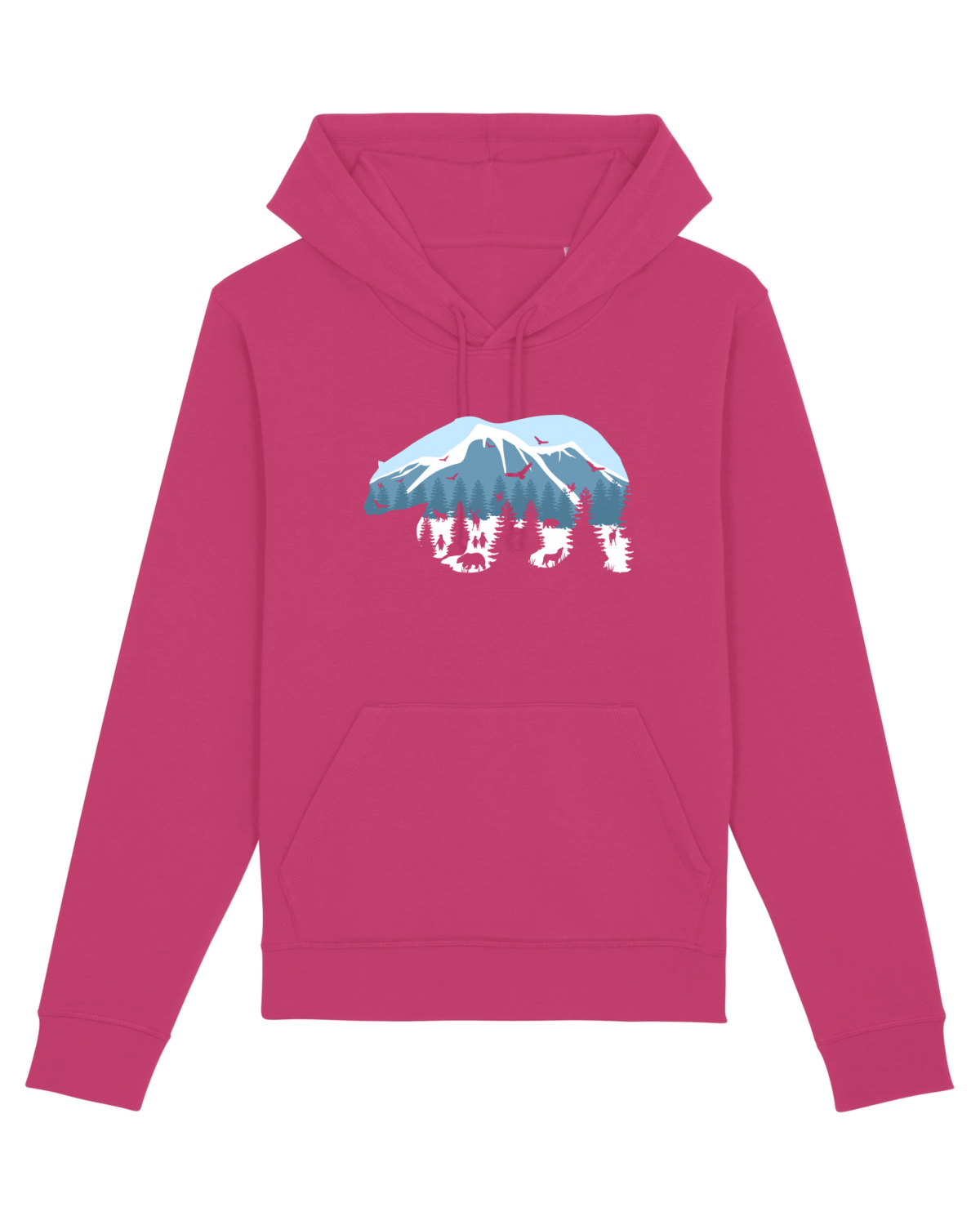Hanorac Unisex Drummer Raspberry