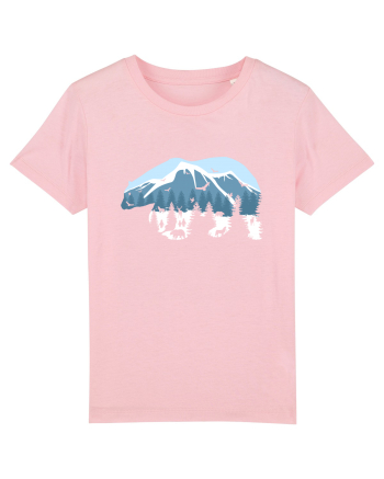 Alaska Pollar Bear Cotton Pink