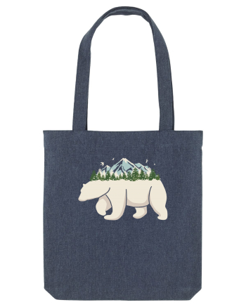 Alaska Pollar Bear Midnight Blue