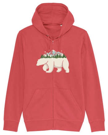 Alaska Pollar Bear Carmine Red