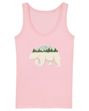 Alaska Pollar Bear Cotton Pink