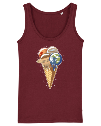 Planet Ice Cream Burgundy