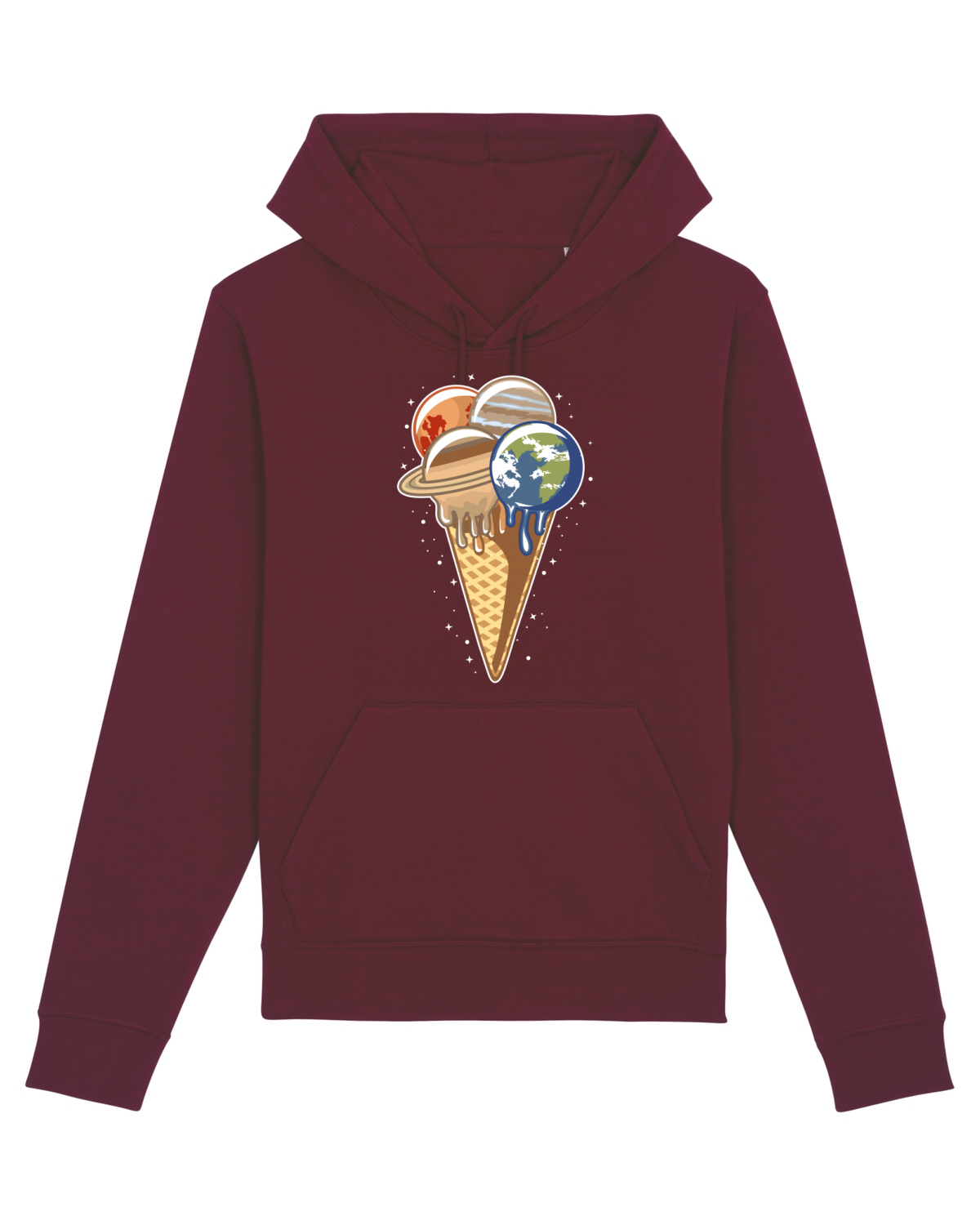 Hanorac Unisex Drummer Burgundy