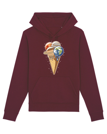 Planet Ice Cream Burgundy