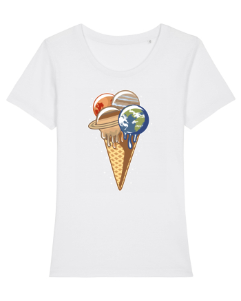 Planet Ice Cream White