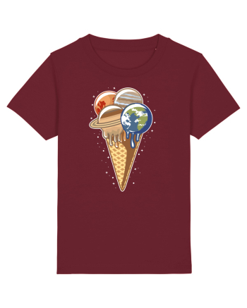 Planet Ice Cream Burgundy