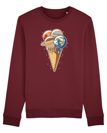 Planet Ice Cream Burgundy