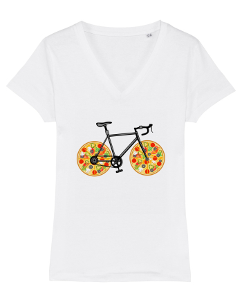 Pizza Bike White