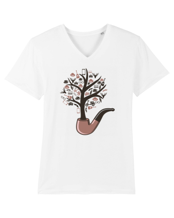 Musical Pipe Tree White
