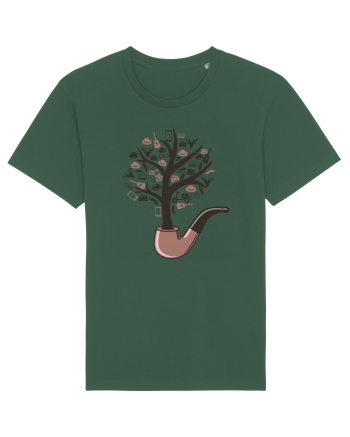 Musical Pipe Tree Bottle Green