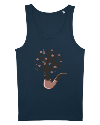 Musical Pipe Tree Navy